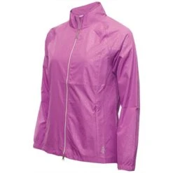 Ladies Kelly Raglan Sleeve Windbreaker Violet