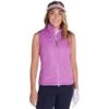 Ladies Khloe Quilted Panel Gilet Violet