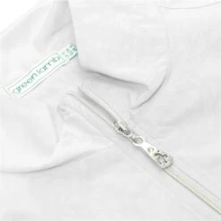 Ladies Kelsy Raglan ½ Sleeve Windbreaker White -Women's Golf Fashion - Green Lamb P SG21878GREENLAMBWINDBREAKERWHITELADIES 2 L