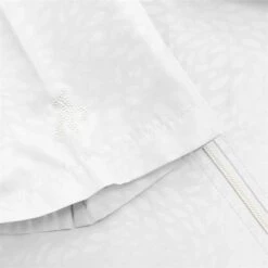 Ladies Kelsy Raglan ½ Sleeve Windbreaker White -Women's Golf Fashion - Green Lamb P SG21878GREENLAMBWINDBREAKERWHITELADIES 5 L