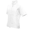 Ladies Kelsy Raglan ½ Sleeve Windbreaker White