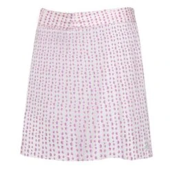 Ladies Molly Printed Flared Skort Hexagon