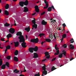 Ladies Molly Printed Flared Skort Petal -Women's Golf Fashion - Green Lamb P SG21883GREENLAMBSKORTPETALLADIES 3 L