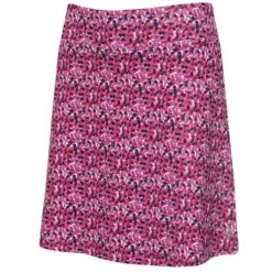 Ladies Molly Printed Flared Skort Petal