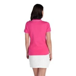 Ladies Kailynne Club Polo Shirt Magenta -Women's Golf Fashion - Green Lamb P SG22916GREENLAMBSHIRTMAGENTALADIES 3 L