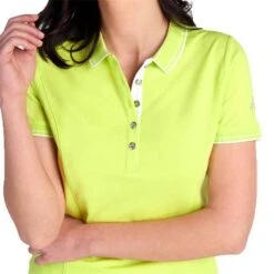 Ladies Kailynne Club Polo Shirt Pistachio 11 Ladies Kailynne Club Polo Shirt Pistachio -Women's Golf Fashion - Green Lamb P SG22916GREENLAMBSHIRTPISTACHIOLADIES 5 L