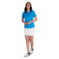 Ladies Katina Ripple Polo Shirt Cobalt 10 Ladies Katina Ripple Polo Shirt Cobalt -Women's Golf Fashion - Green Lamb P SG22921GREENLAMBSHIRTCOBALTLADIES 4 L