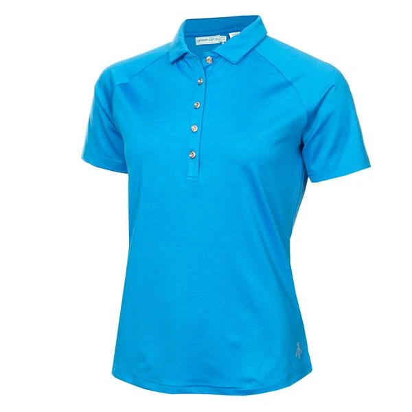 Ladies Katina Ripple Polo Shirt Cobalt 1 Ladies Katina Ripple Polo Shirt Cobalt