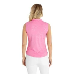 Ladies Katrianna Sleeveless Polo Shirt Candy -Women's Golf Fashion - Green Lamb P SG22924GREENLAMBSHIRTCANDYLADIES 3 L