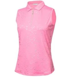Ladies Katrianna Sleeveless Polo Shirt Candy