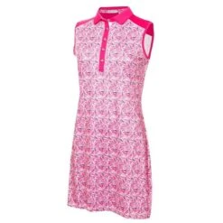 Ladies Kaye Sleeveless Printed Dress Swirl