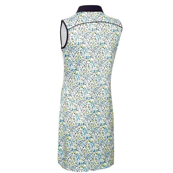 Ladies Kaye Sleeveless Printed Dress Watermark 2 Ladies Kaye Sleeveless Printed Dress Watermark - Image 2