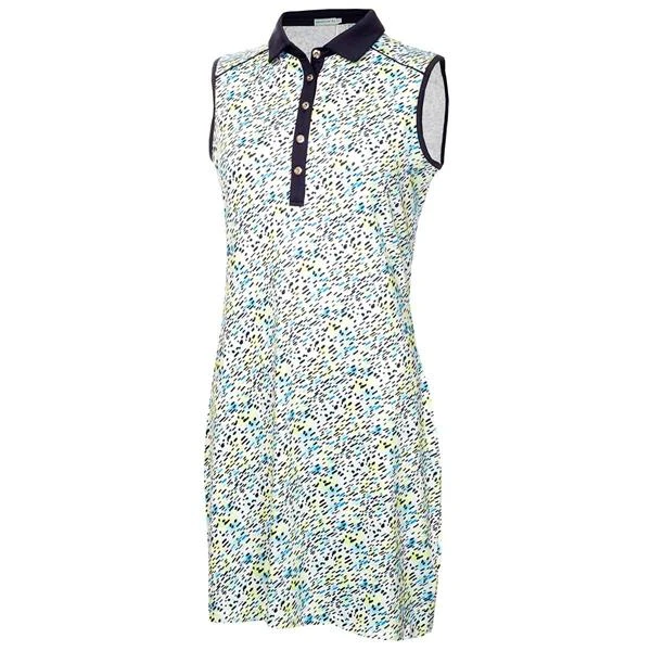 Ladies Kaye Sleeveless Printed Dress Watermark 1 Ladies Kaye Sleeveless Printed Dress Watermark