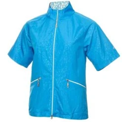 Ladies Kea ½ Sleeve Windbreaker Cobalt