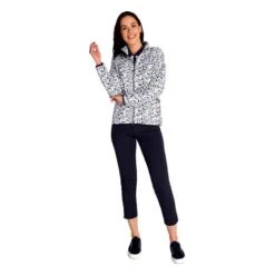 Ladies Keela Printed Windbreaker Lace 11 Ladies Keela Printed Windbreaker Lace -Women's Golf Fashion - Green Lamb P SG22931GREENLAMBWINDBREAKERLACELADIES 5 L