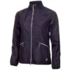 Ladies Keeva Jacquard Windbreaker Navy