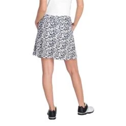 Ladies Kelsey Printed Flared Skort Lace 9 Ladies Kelsey Printed Flared Skort Lace -Women's Golf Fashion - Green Lamb P SG22935GREENLAMBSKORTLACELADIES 3 L