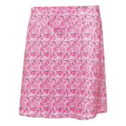 Ladies Kelsey Printed Flared Skort Swirl