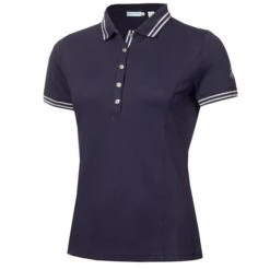 Ladies Martha Pique Polo Shirt Navy