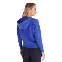 Ladies Maryanne Full Zip Hoodie Cornflower -Women's Golf Fashion - Green Lamb P SG23972GREENLAMBHOODIECORNFLOWERLADIES 3 L