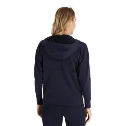 Ladies Maryanne Full Zip Hoodie Navy -Women's Golf Fashion - Green Lamb P SG23972GREENLAMBHOODIENAVYLADIES 3 L