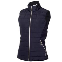 Maria Quilted Gilet Navy