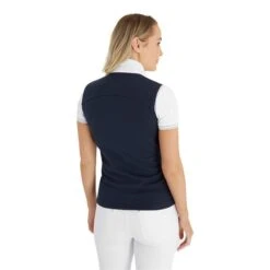 Maria Quilted Gilet White - Navy 9 Maria Quilted Gilet White - Navy -Women's Golf Fashion - Green Lamb P SG23973GREENLAMBGILETWHITENAVYLADIES 3 L
