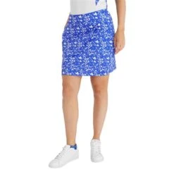 Ladies Melissa Printed Skort Floral Print 8 Ladies Melissa Printed Skort Floral Print -Women's Golf Fashion - Green Lamb P SG23975GREENLAMBSKORTFLORALPRINTLADIES 2 L