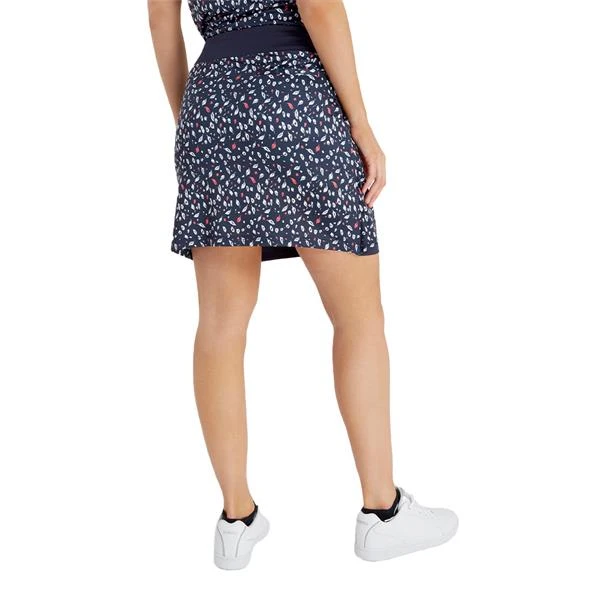 Ladies Melissa Printed Skort Leaf Print 4 Ladies Melissa Printed Skort Leaf Print - Image 4