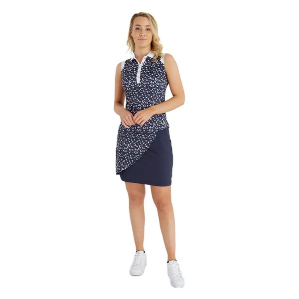 Ladies Melissa Printed Skort Leaf Print 5 Ladies Melissa Printed Skort Leaf Print - Image 5