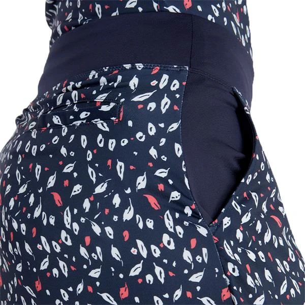 Ladies Melissa Printed Skort Leaf Print 6 Ladies Melissa Printed Skort Leaf Print - Image 6