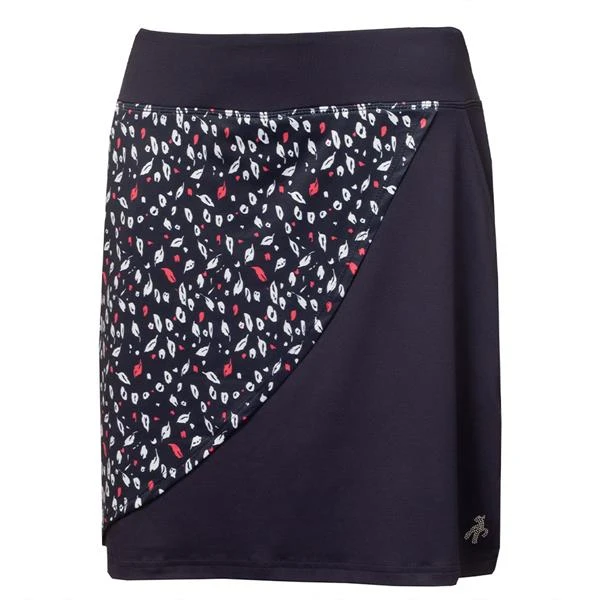 Ladies Melissa Printed Skort Leaf Print 1 Ladies Melissa Printed Skort Leaf Print