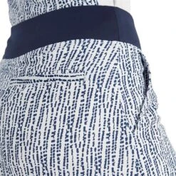 Ladies Melissa Printed Skort Waterfall Print -Women's Golf Fashion - Green Lamb P SG23975GREENLAMBSKORTWATERFALLPRINTLADIES 5 L